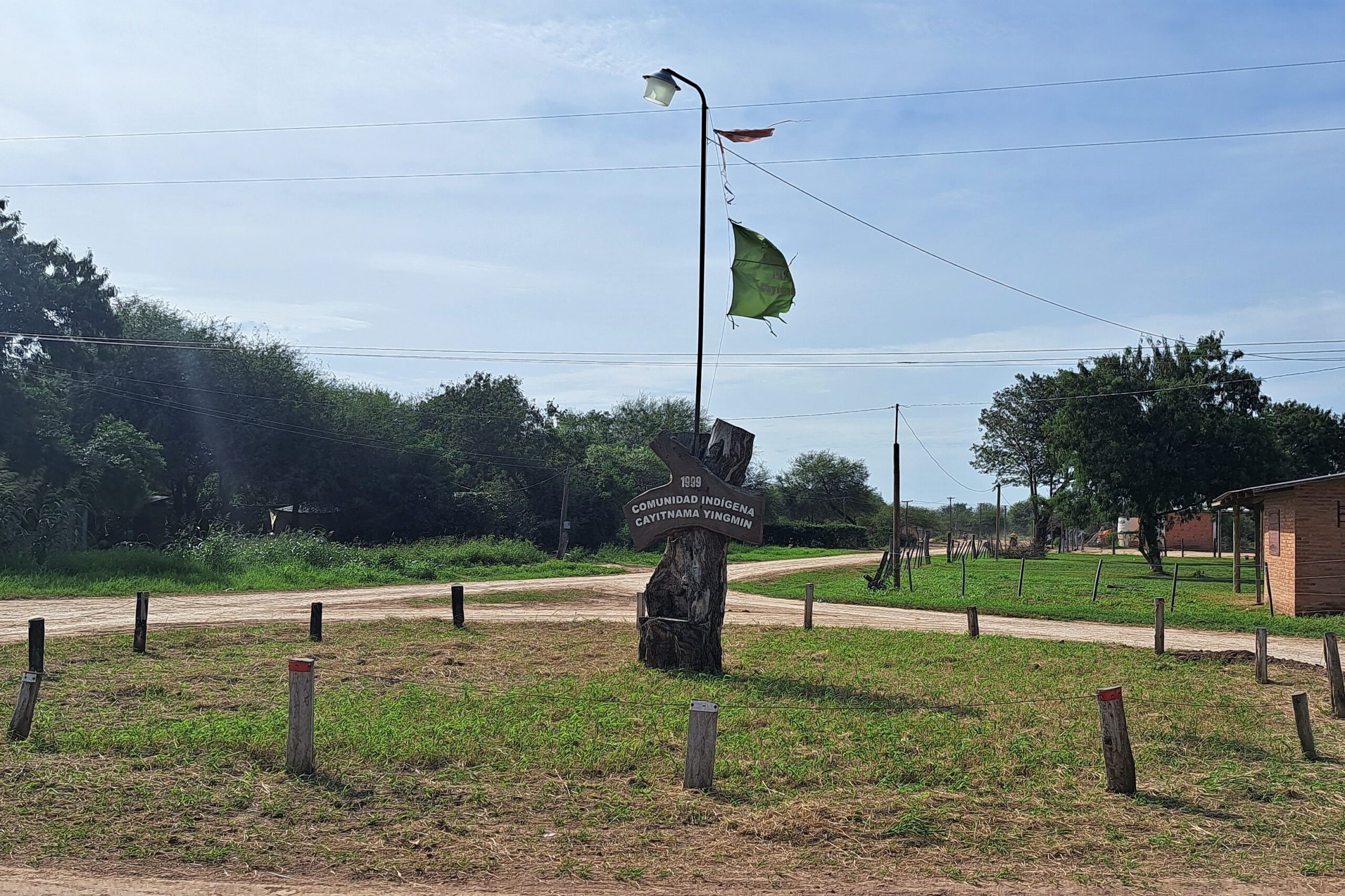 Entrada a la comunidad