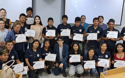 Comunicador indígena al servicio comunitario