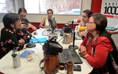 Tina Alvarenga y la Doctora Ana María Suárez
Foto/radio mil am