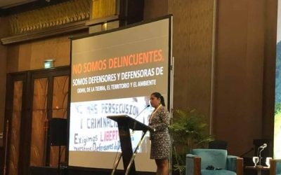 En Foro internacional denuncian persecución a defensores y defensoras de DD.HH