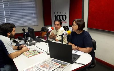 Dante Leguizamón durante su participación en Saber es tu Derecho