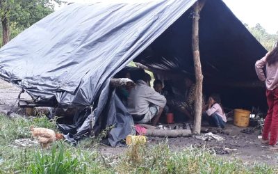 Ante pronóstico de lluvias pobladores de Colonia 96 aguardan asistencia prometida.