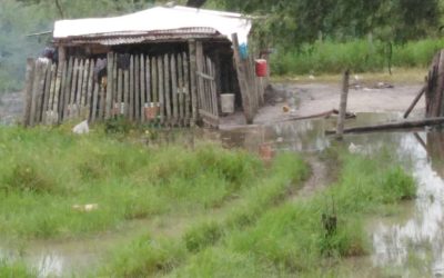 Comunidad Enxet Colonia 96, alejados de sus tierras y afectados por la inundación