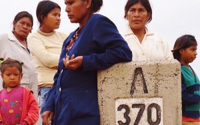 Mujer indígena, sostén de la lucha por el territorio.