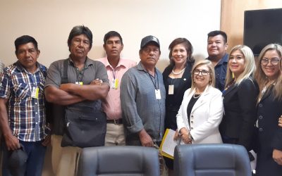 UCINY informó a senadores sobre sus reclamos territoriales