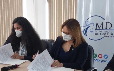 Firma de convenio busca garantizar acceso a la justicia de Pueblos Indígenas.