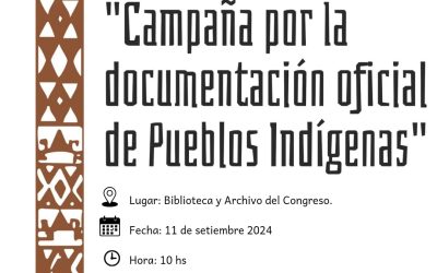 Tierraviva presentará resultados sobre acceso a documentación oficial para Comunidades Indígenas