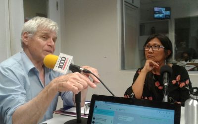 Profesor Melquiades Alonso durante su intervención en el "Saber es tu Derecho"