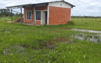 Crecida del Río afecta a familias indígenas de Kelyenmagategma