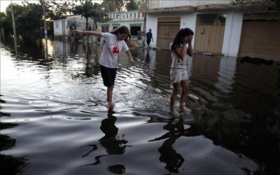 Las inundaciones provocan el éxodo de miles de indígenas en Paraguay
