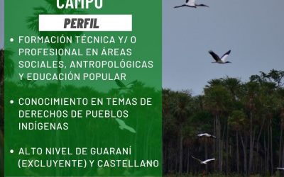 Contratación de Técnico/a de Campo